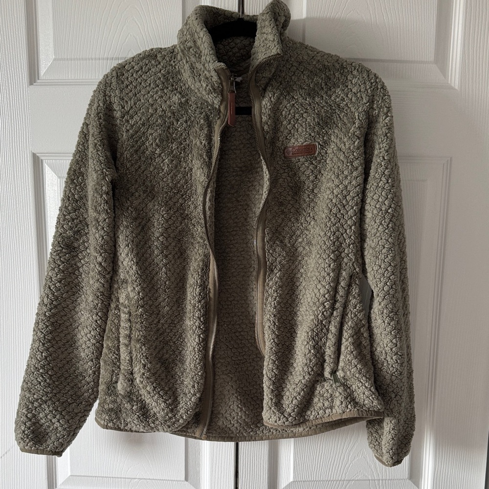 Columbia Sherpa Jacket in Olive Green